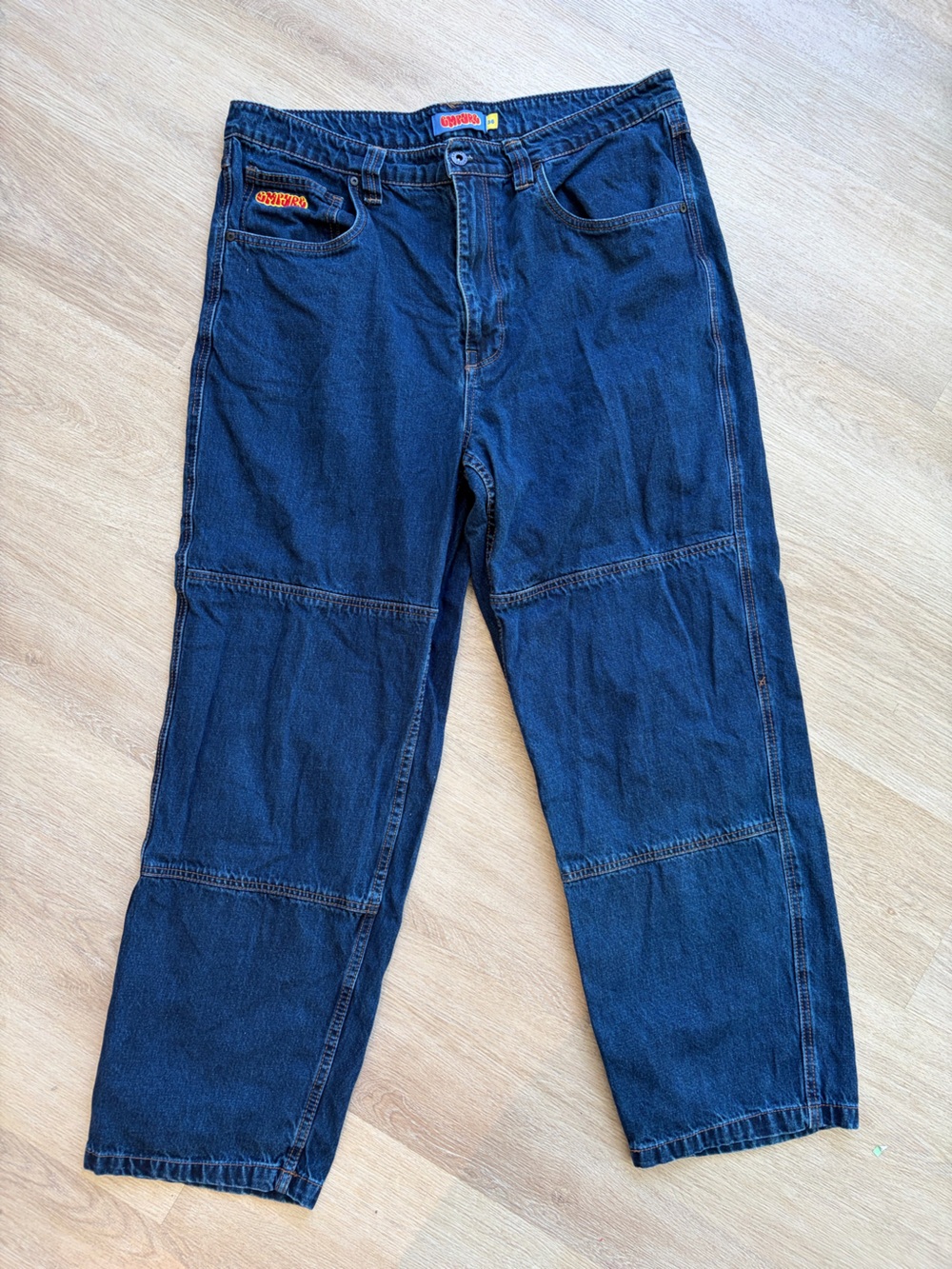 Empyre Men's Navy Straight-Leg Jeans size 36